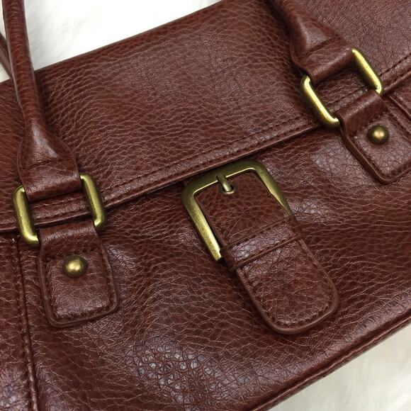 Charming Charlie Classic Brown Handbag - Picture 2 of 6